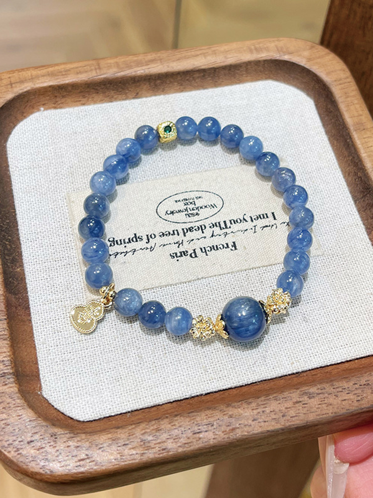 Kyanite Crystal Bracelet