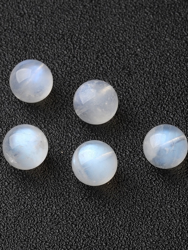 Moonstone & Labradorite Single Crystal Bead