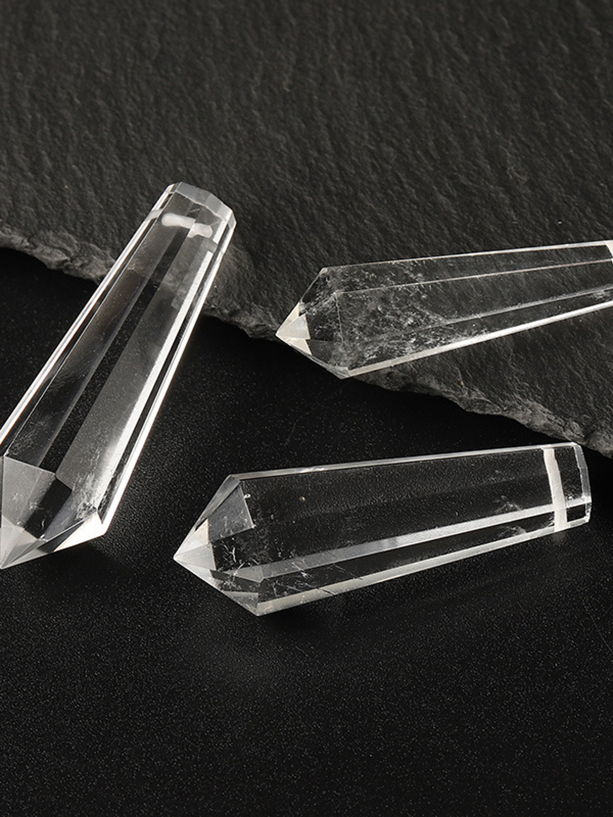 Natural Crystal Single Crystal Bead with Couple