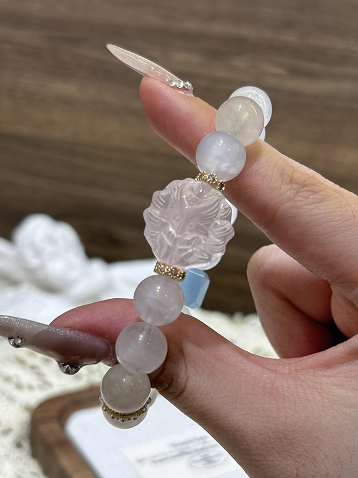 Natural Crystal Bracelet