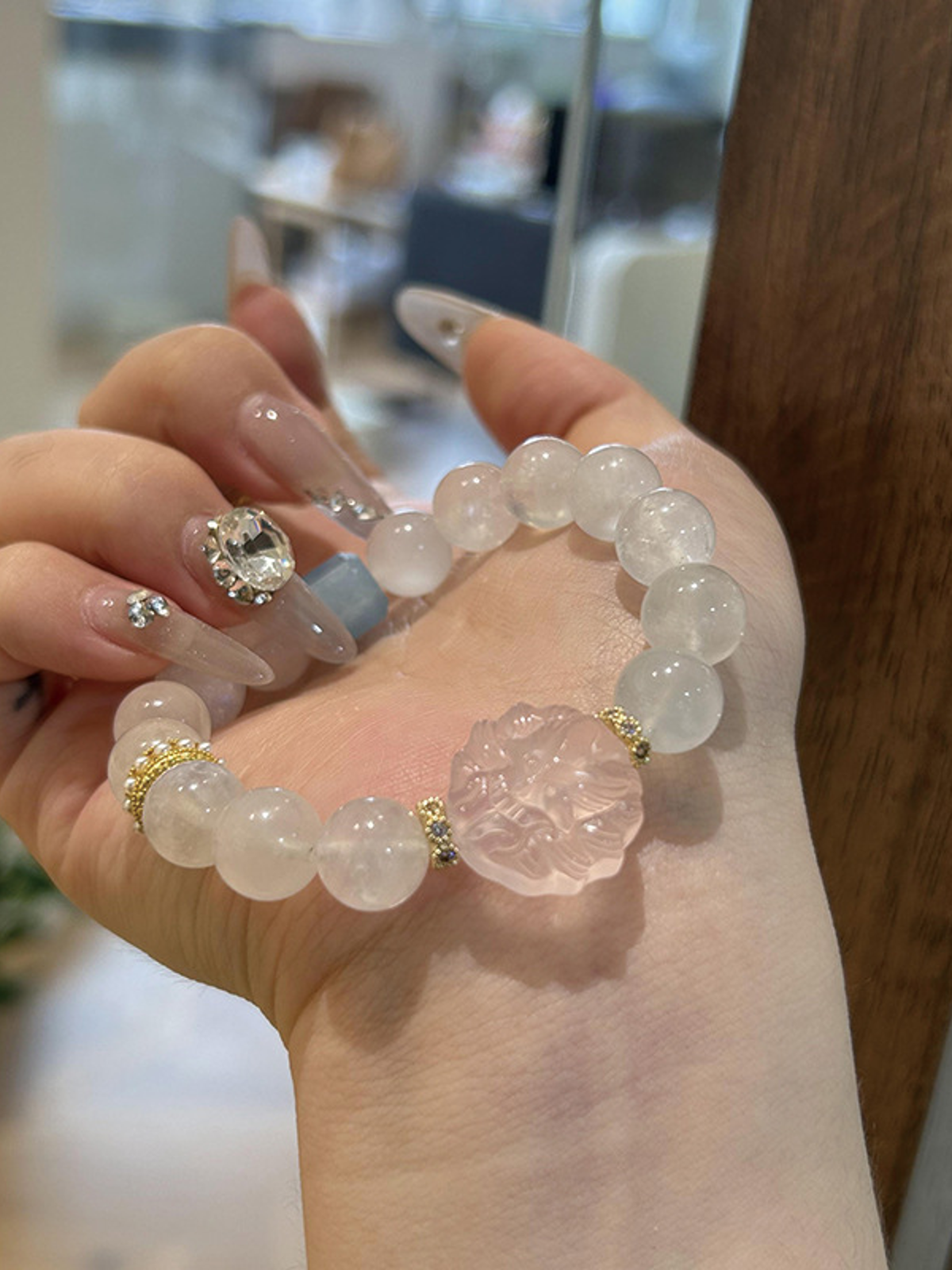 Natural Crystal Bracelet