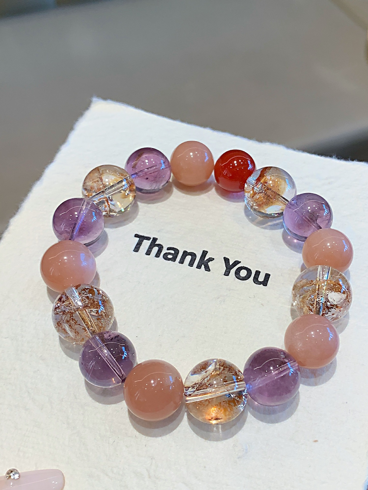Amethyst Crystal Bracelet