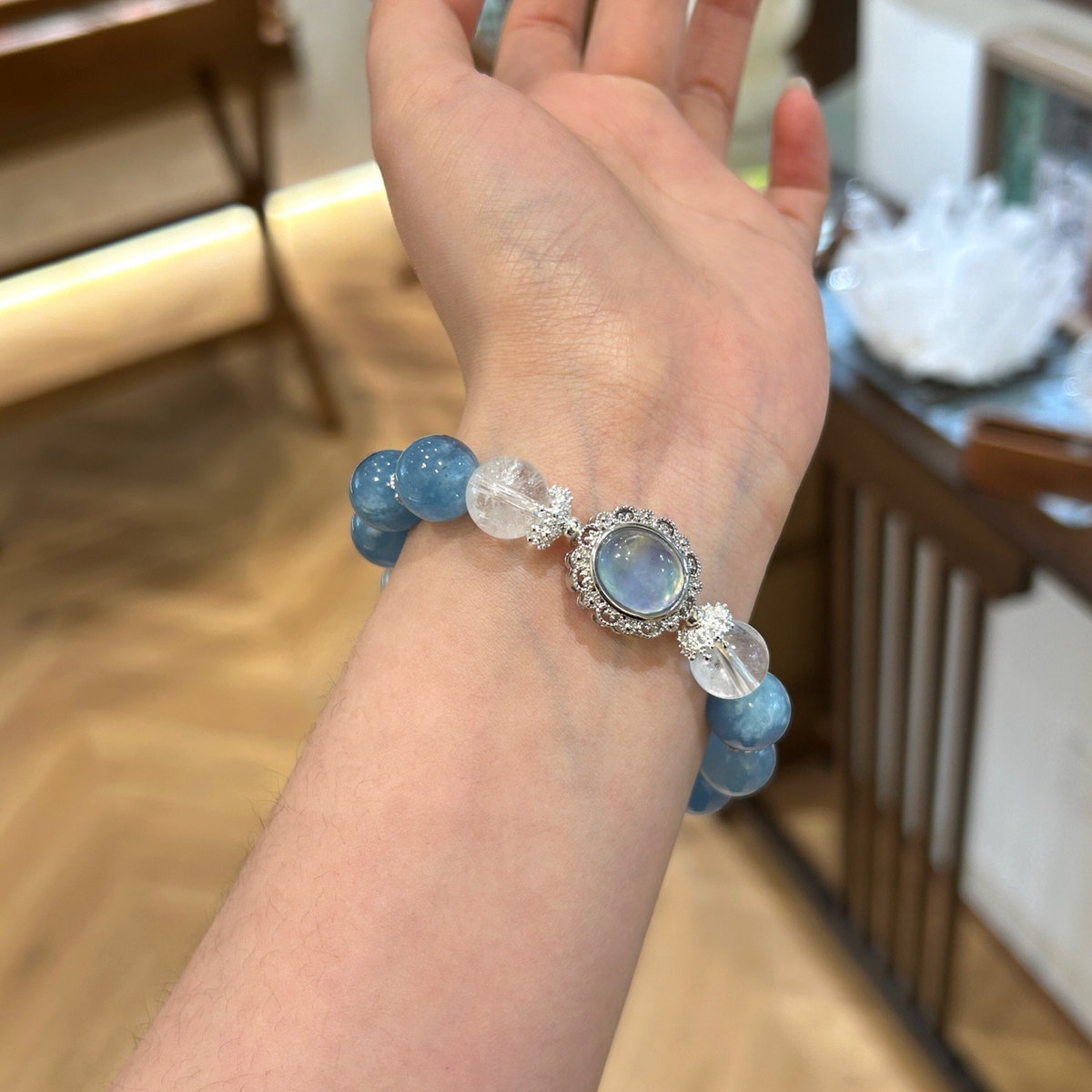 Natural Crystal Bracelet