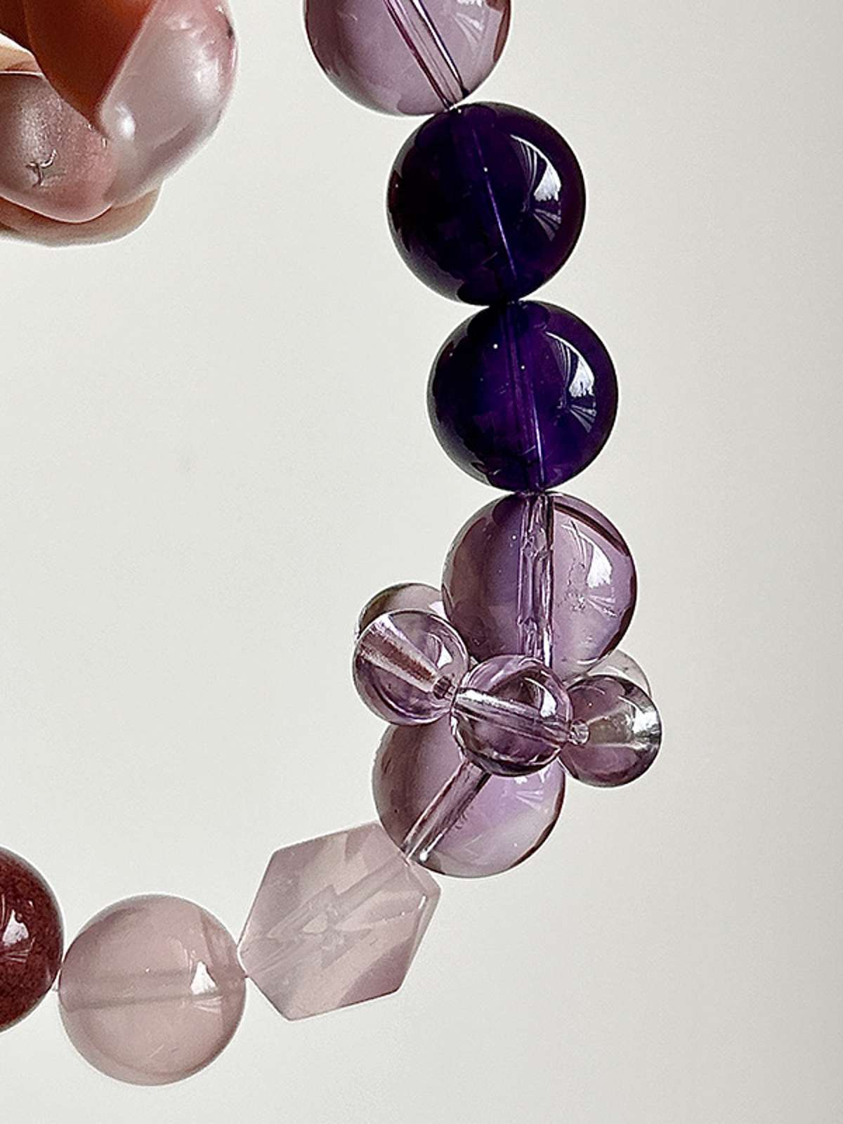 Amethyst Crystal Bracelet