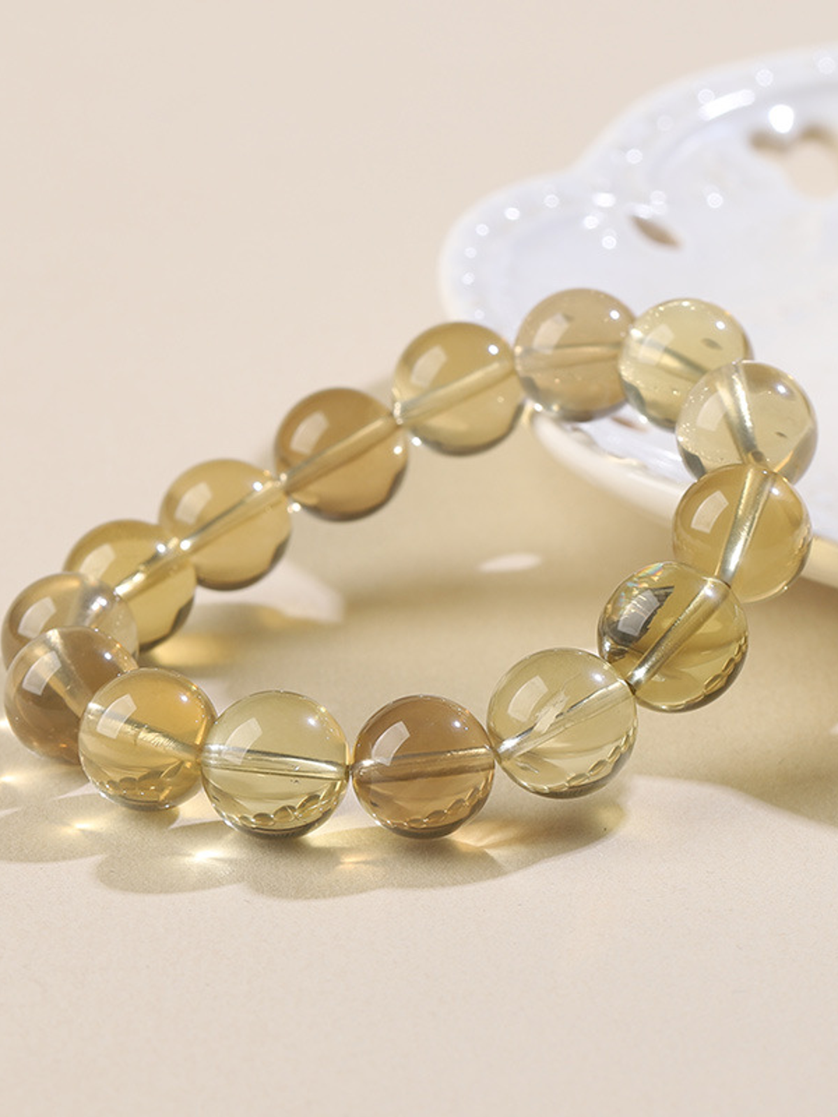 Citrine Crystal Bracelet with Couple