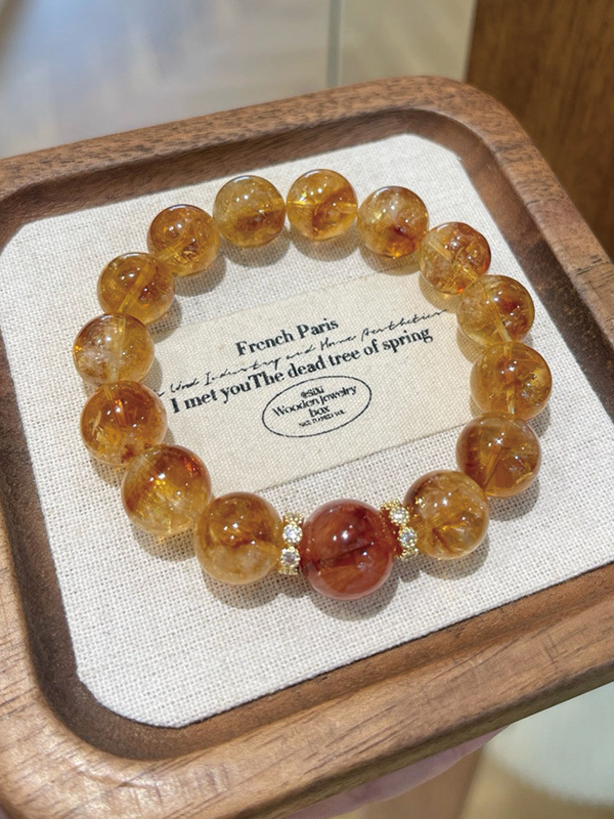 Natural Natural Crystal Bracelet