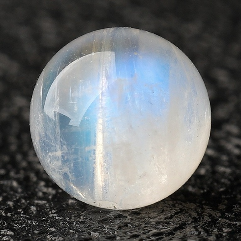Moonstone & Labradorite Single Crystal Bead · Z034