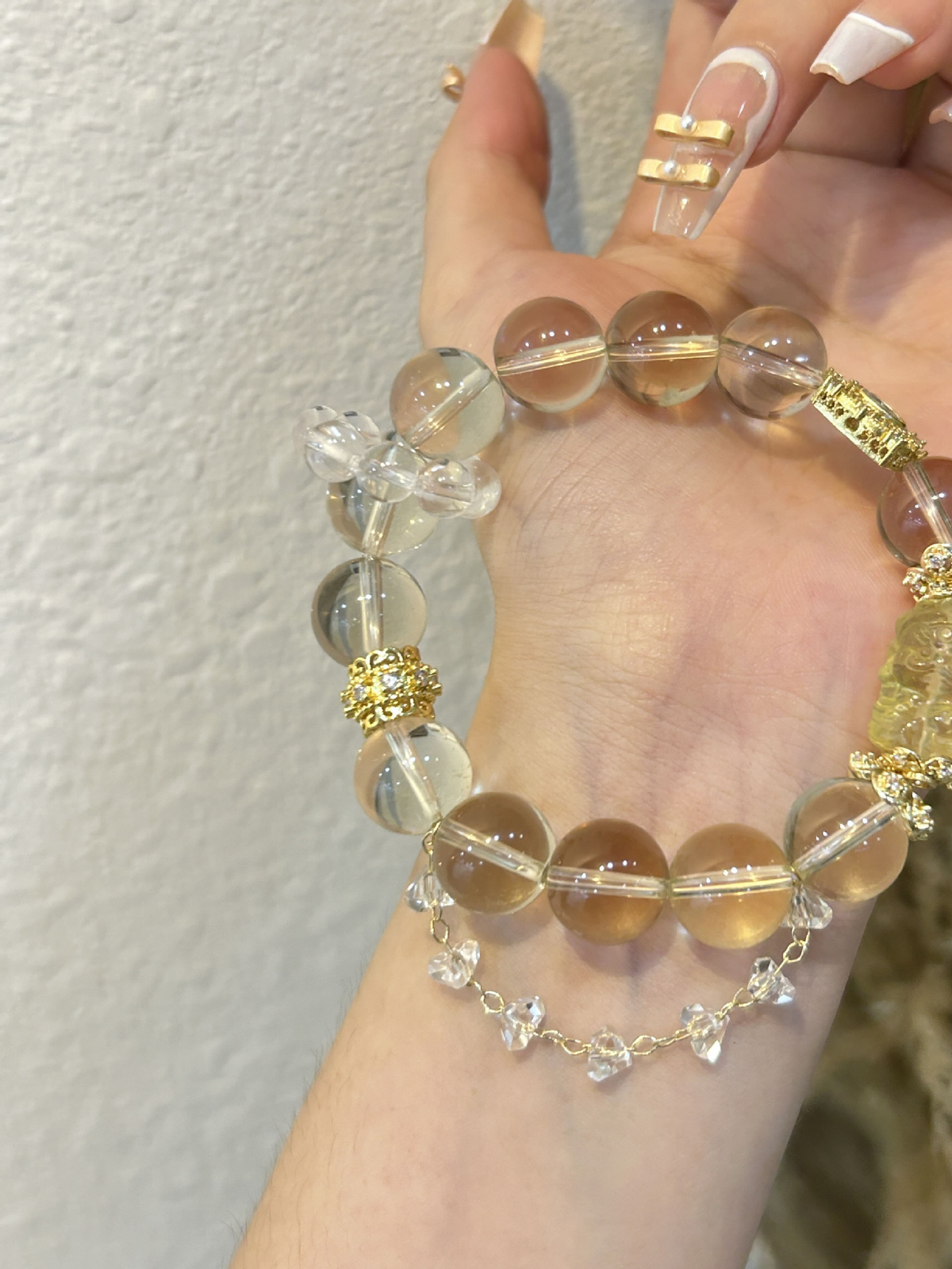 Natural Crystal Bracelet with Couple