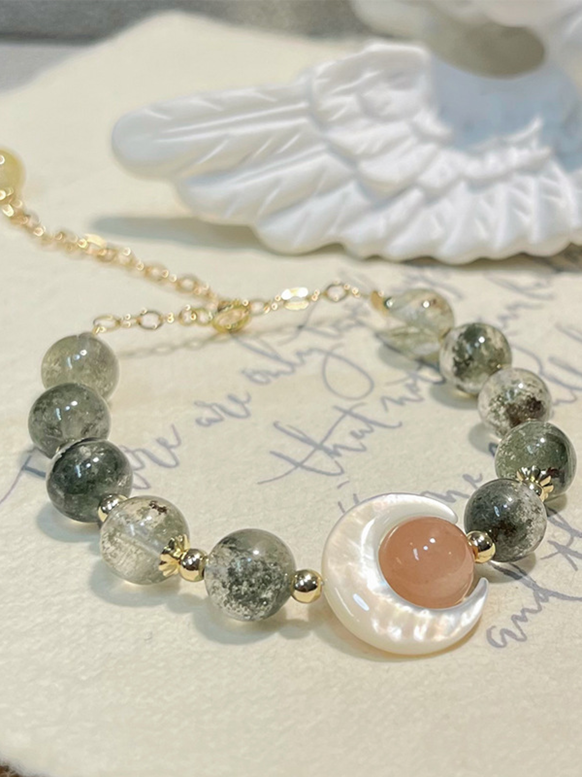 Natural Natural Crystal Bracelet with Couple