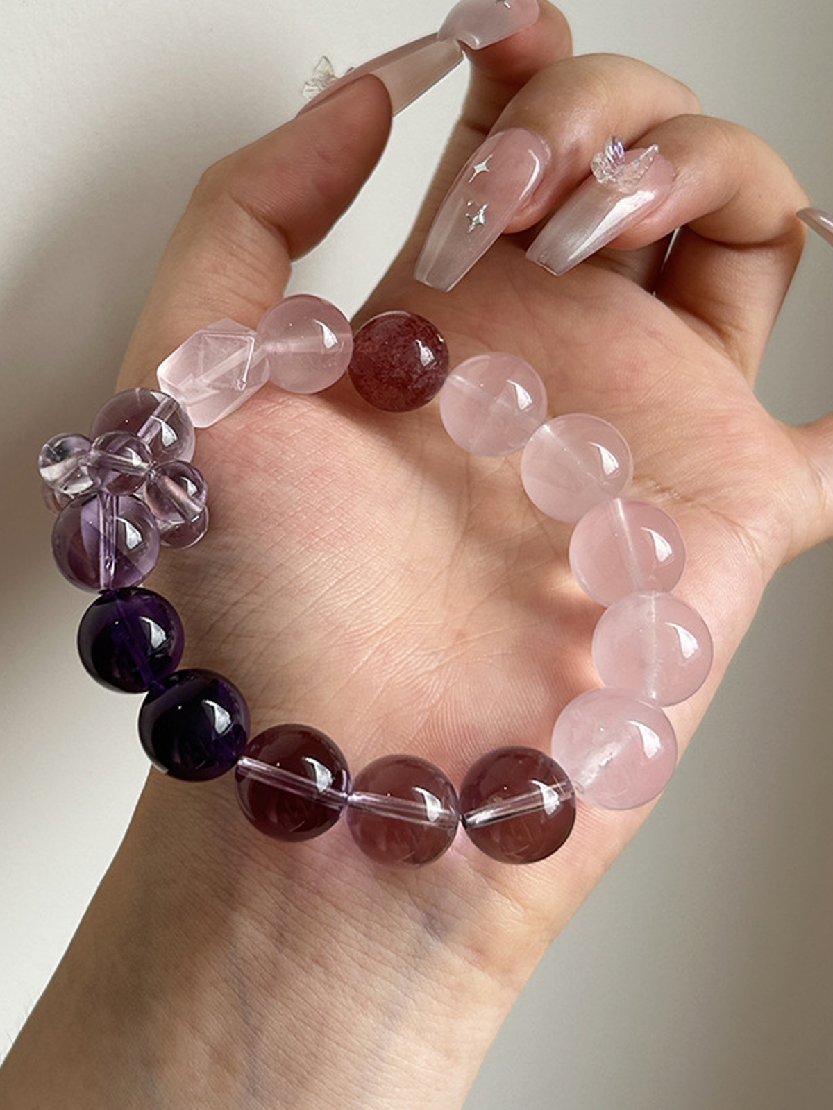 Amethyst Crystal Bracelet