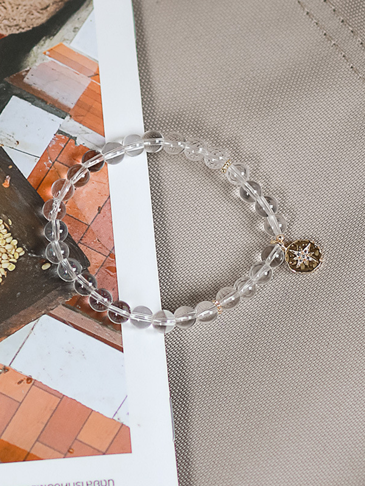 Natural Crystal Bracelet with Couple
