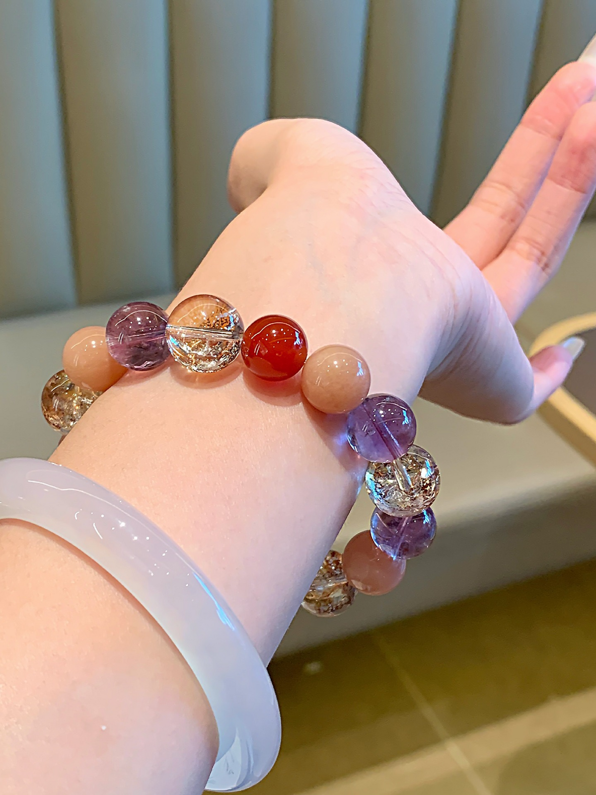 Amethyst Crystal Bracelet