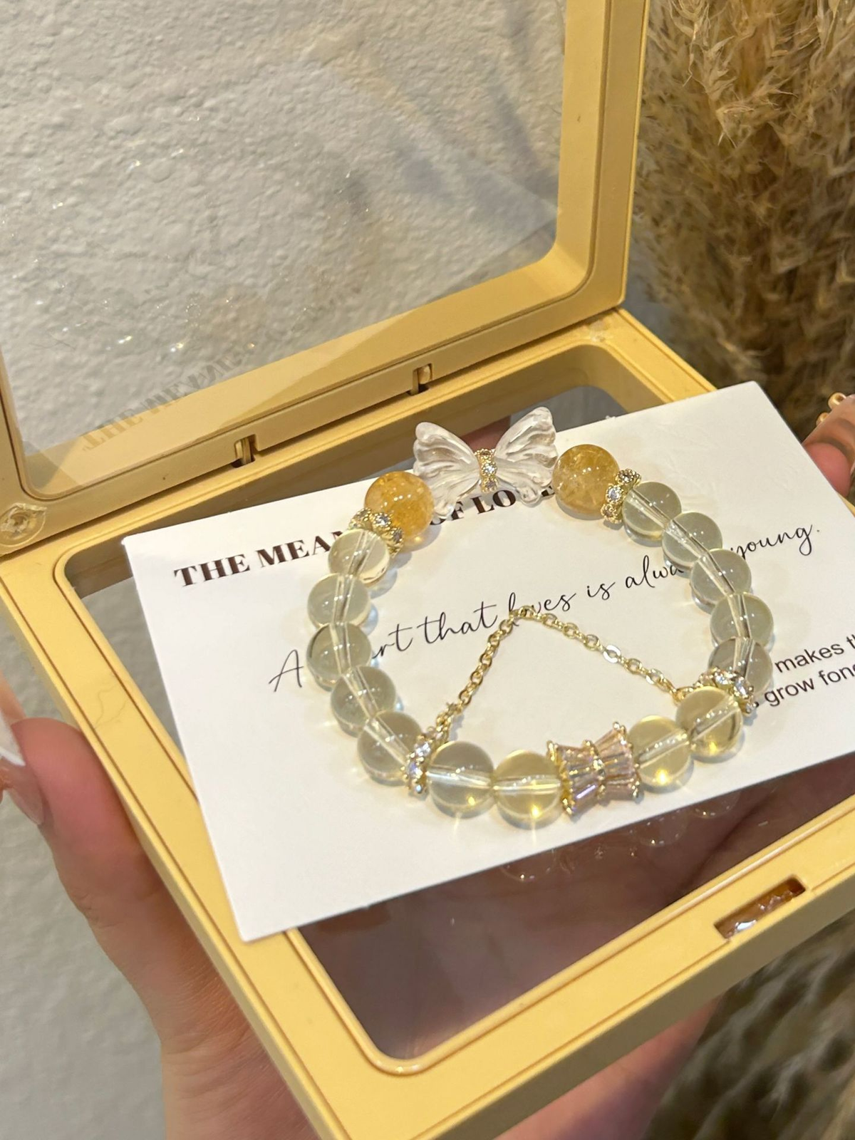 Natural Natural Crystal Bracelet