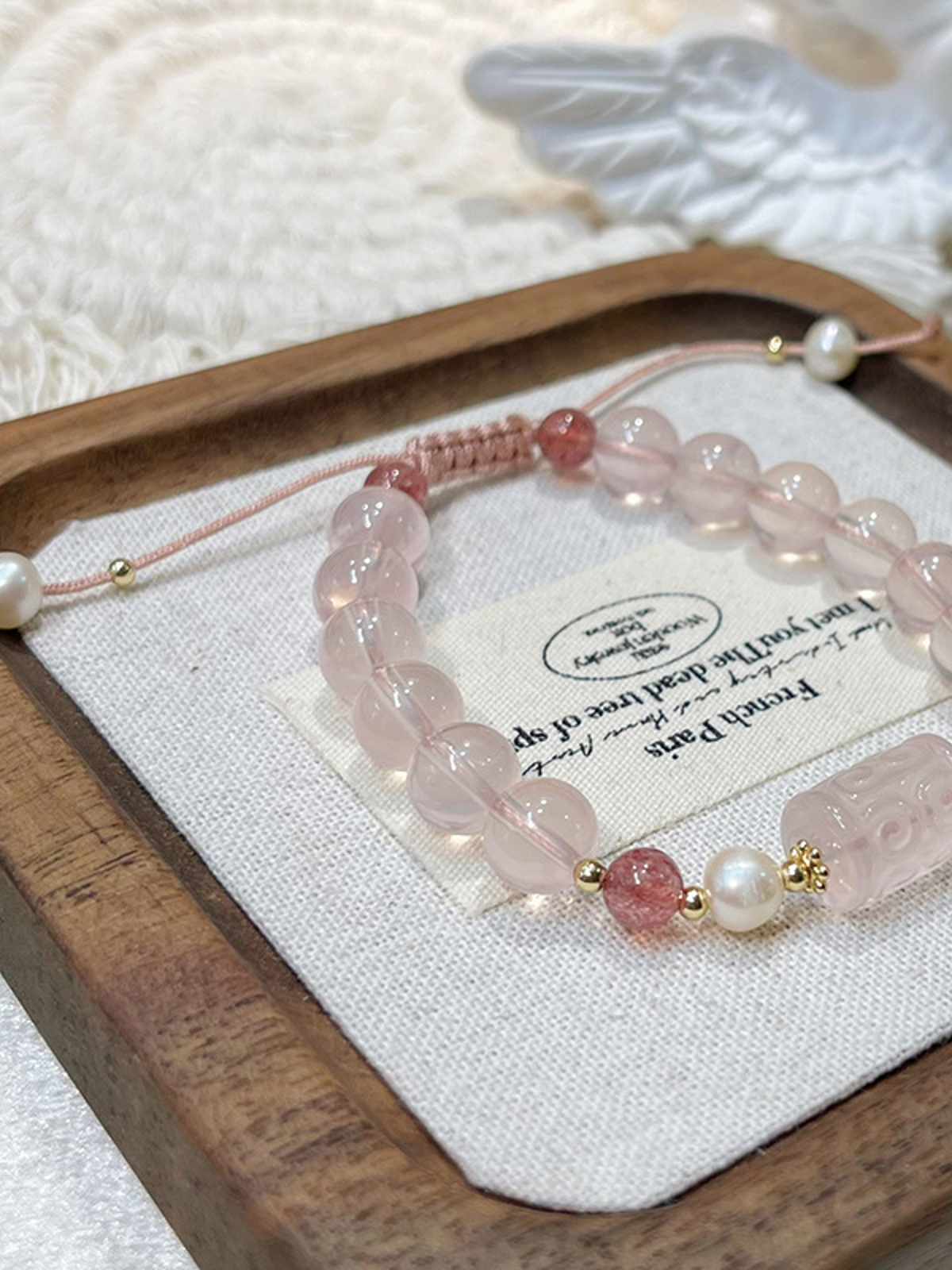 Natural Crystal Bracelet