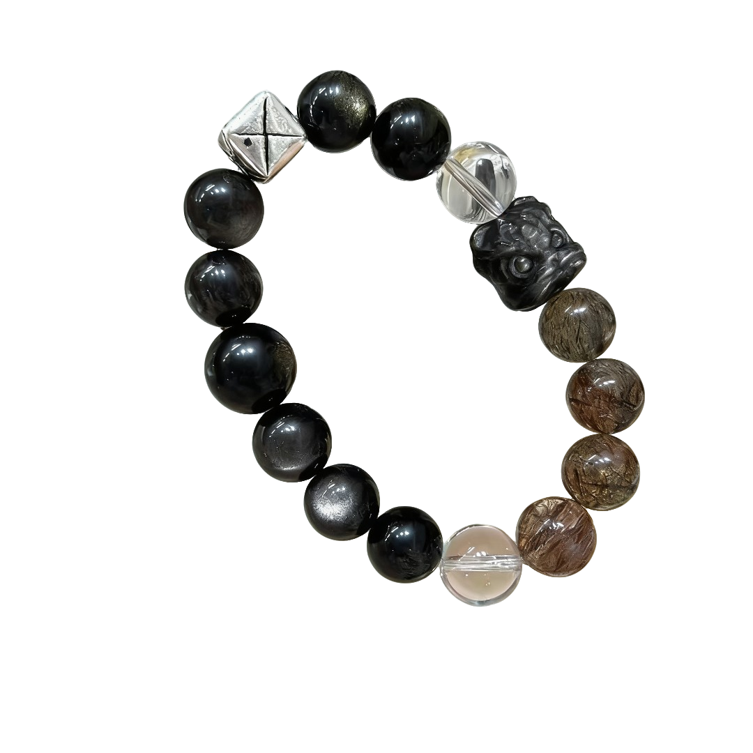 Clear Quartz Crystal Bracelet