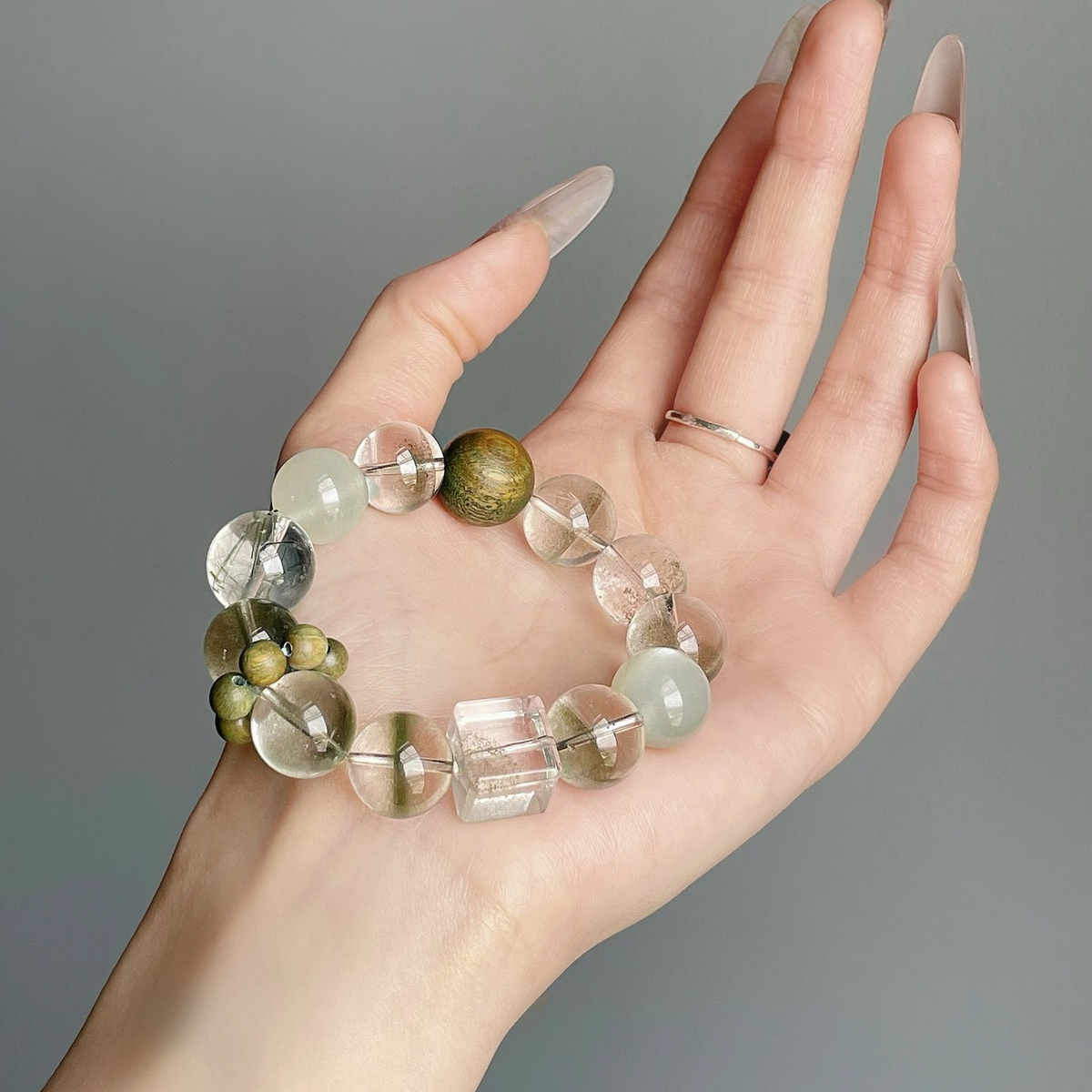 Natural Crystal Bracelet
