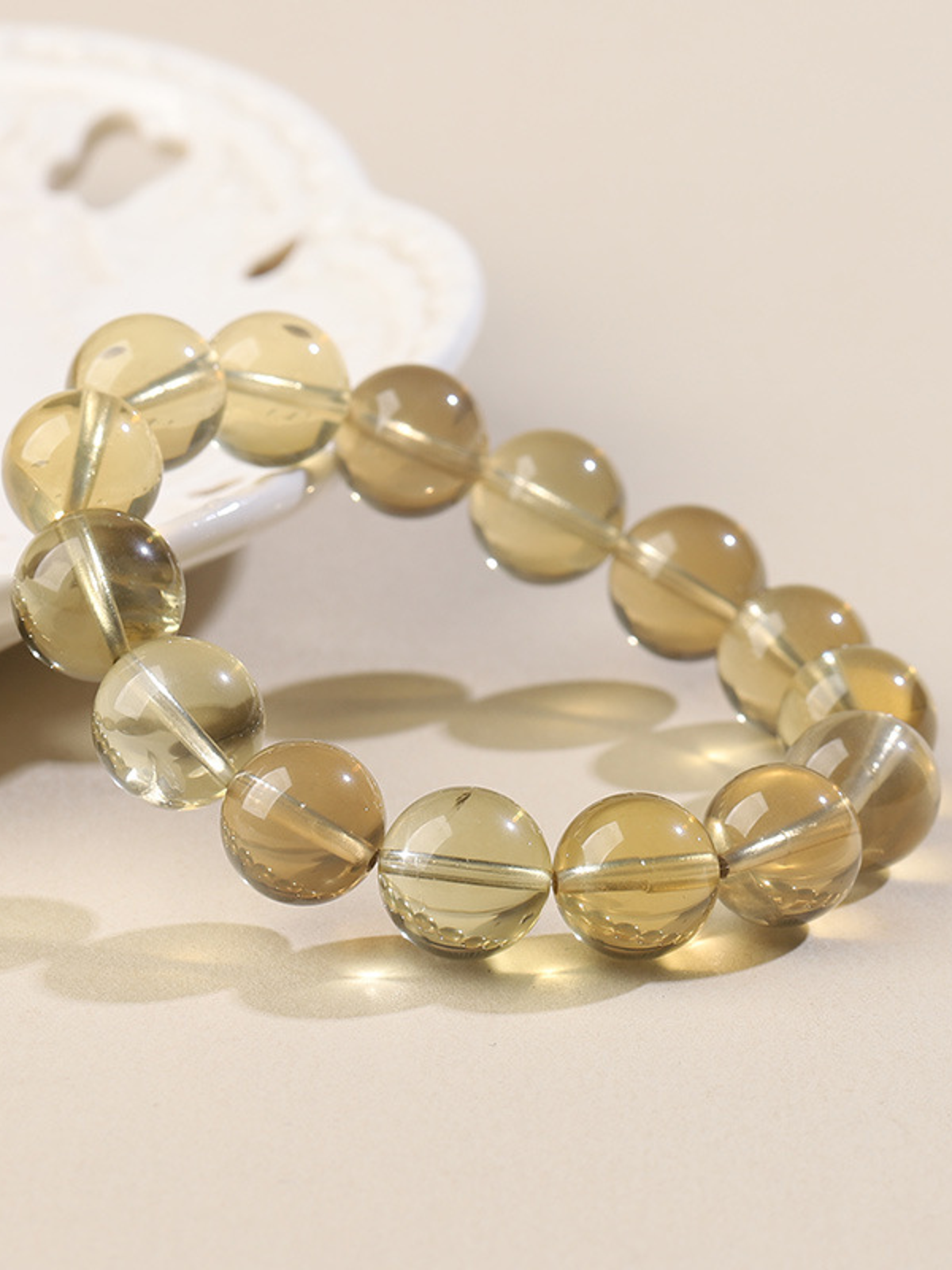 Citrine Crystal Bracelet with Couple