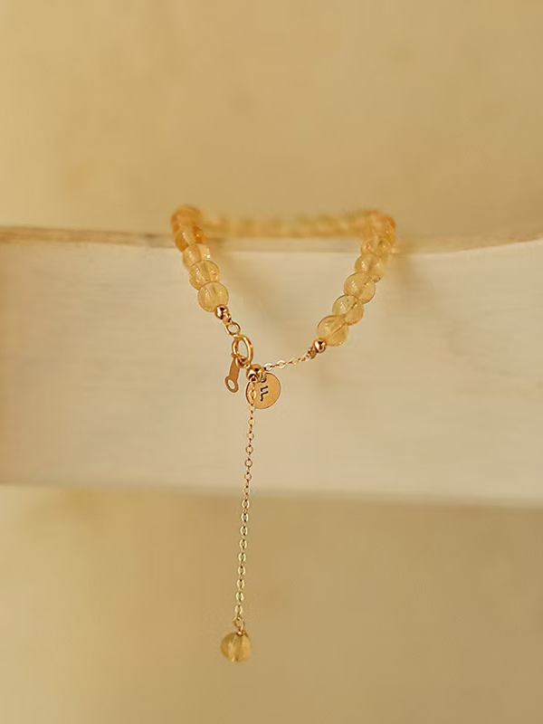 Citrine Crystal Bracelet