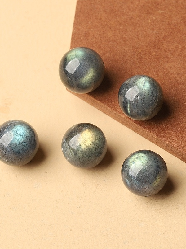Moonstone Single Crystal Bead
