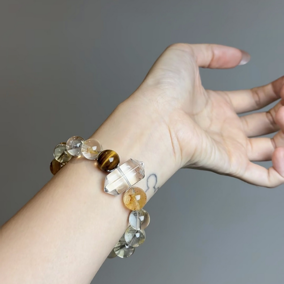 Natural Crystal Bracelet