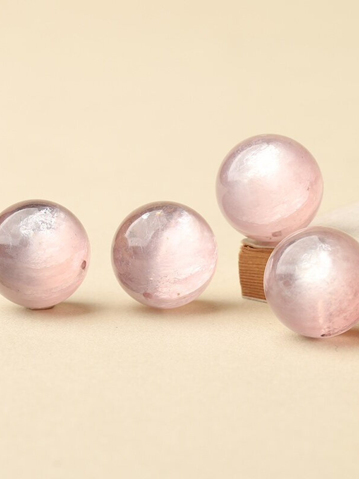 Crystal Single Crystal Bead with Couple