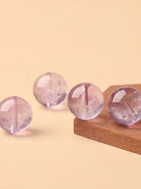 Natural Crystal Single Bead with Customizable